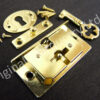 Brass Box Locks - 45 x 20mm - SO11