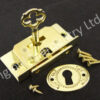 Brass Box Locks - 45 x 20mm - SO11 - Image 2