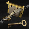 Brass Box Locks - 38 x 25mm - SO3