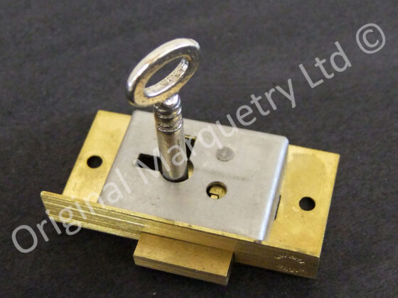 Brass Cupboard Locks - 50 x 28mm - SO5R