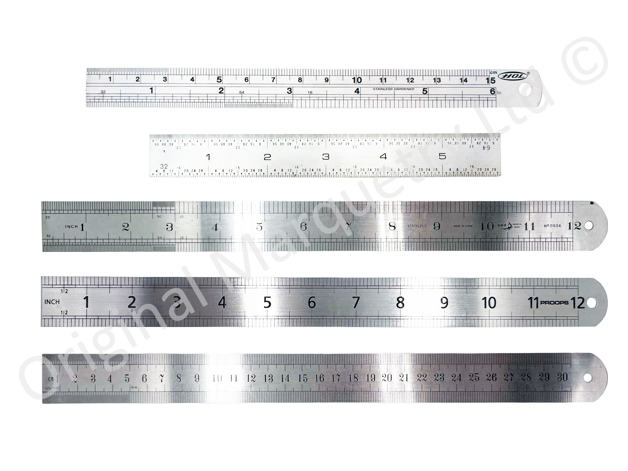 Metal ruler on sale