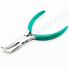 Mini Bent Nose Pliers with Plain Jaws - T125C