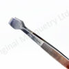 Stainless Steel Spade End Tweezers - T144 - Image 2