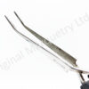 Self Closing Tweezers Curved with Insulated Handles - T152 - Image 2