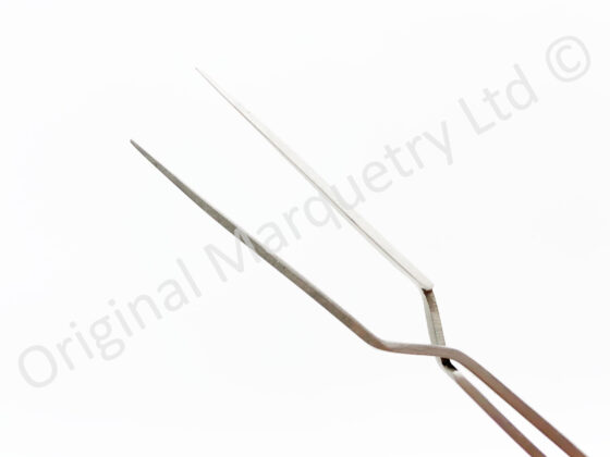 Stainless Steel/Antimagnetic Self Closing Tweezers - T155 - Image 2