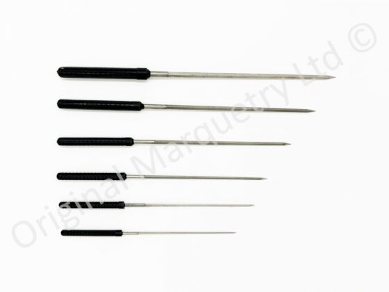 Cutting Type Broaches - Sharp Tapered Flutes 5 Sided Broaches