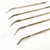 Diamond Coated Double-Ended Riffler Needle Files Set of 5 - T69 - Image 2