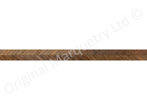 Walnut Feather Inlay Bandings 4mm x 1mm x 100cm