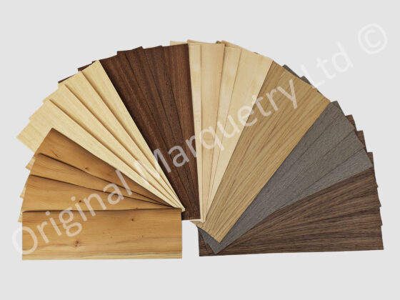 Wood Veneer Packs - Large - 7 Wood Types - 28 pcs