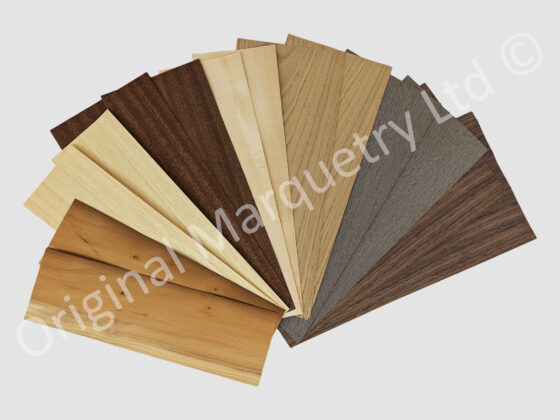 Wood Veneer Packs - Small - 7 Wood Types - 14 pcs