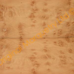Burr Maple Wood Veneer Large Type No. 3 - 53 x 32"