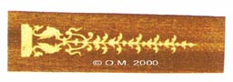 Marquetry Motif Panel - M26 - 130 x 25mm
