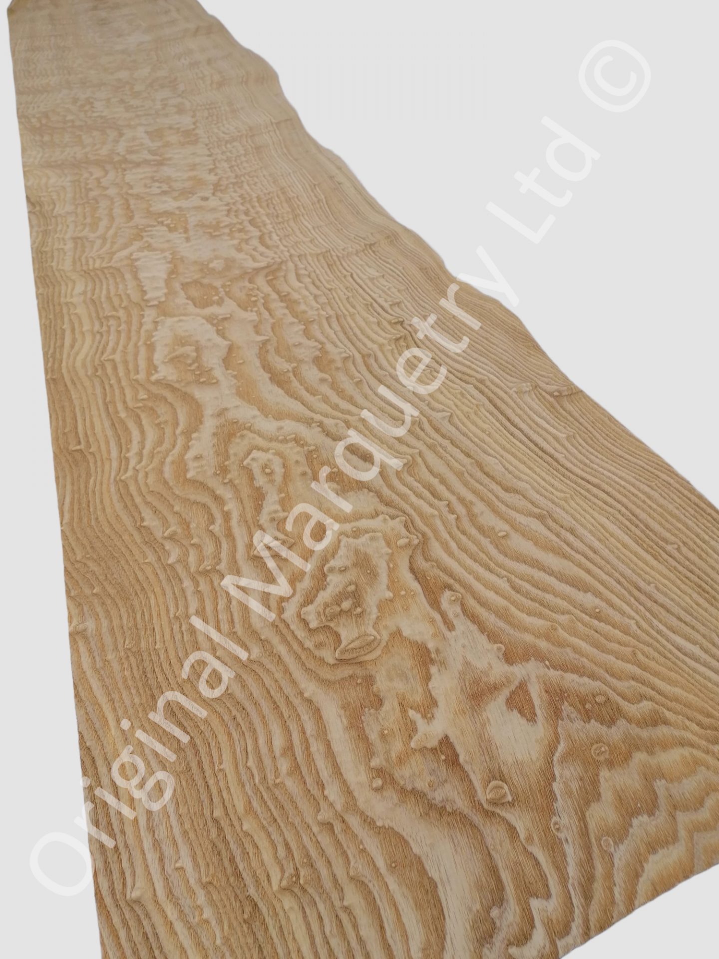Wood clearance veneer top