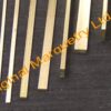 Flat Brass Strips - Inlay Brass Strips