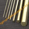 Hexagonal Brass Strips - Inlay Brass Strips