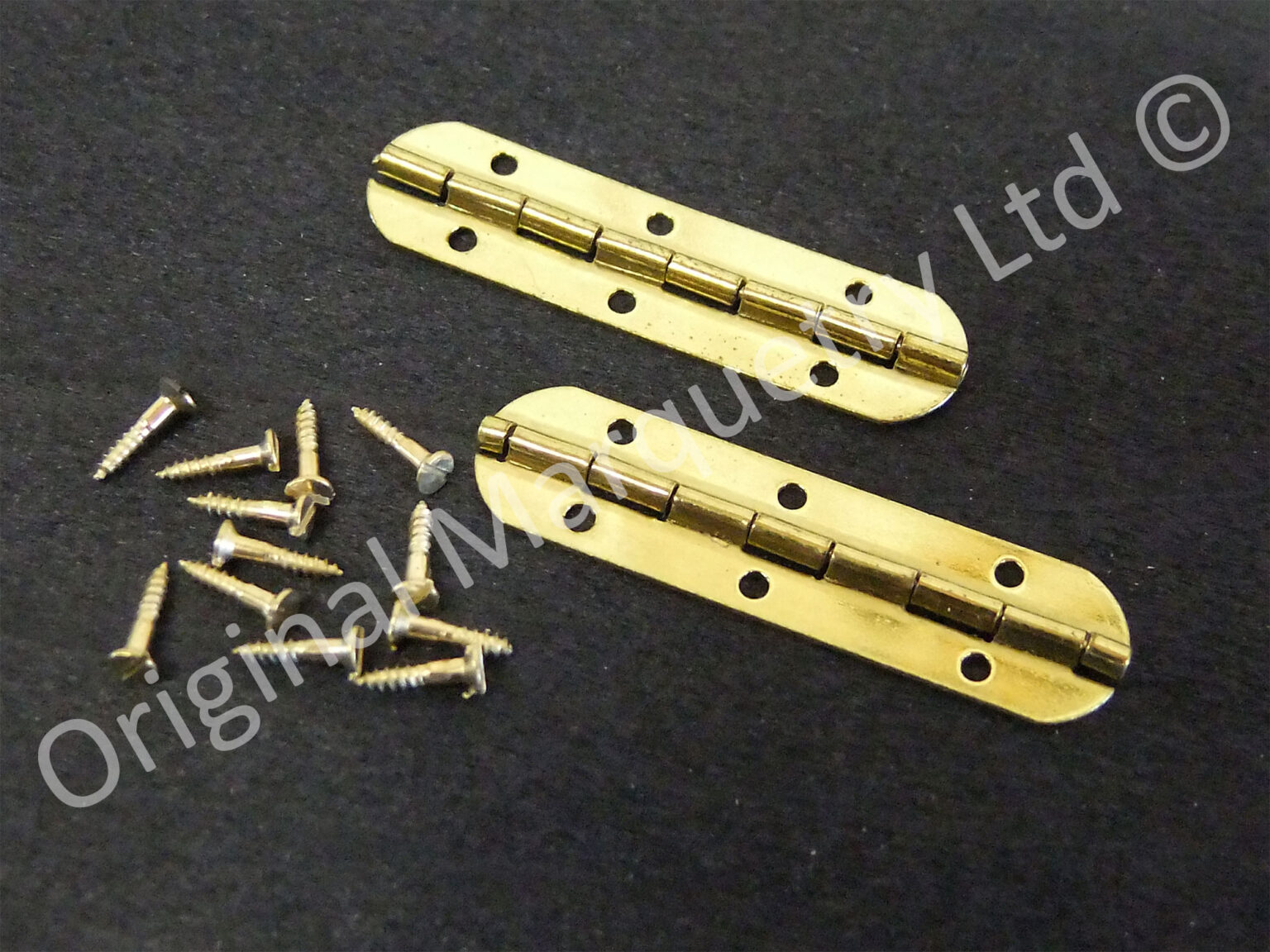 Brass Piano Hinges, Fine Brass Piano Hinges, Jewel Case Hinge, Hinges