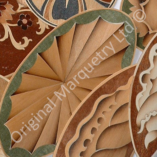 Marquetry Shells & Fans Category