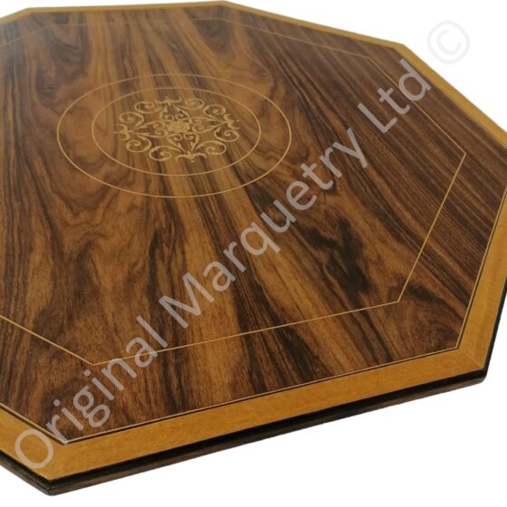 Octagonal Marquetry Tabletop - Image 2
