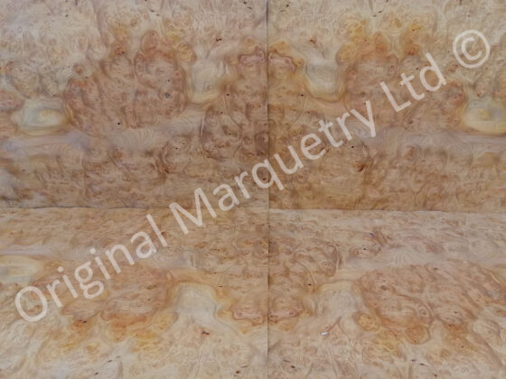 Burr Elm Wood Veneer - Suitable for Tabletop