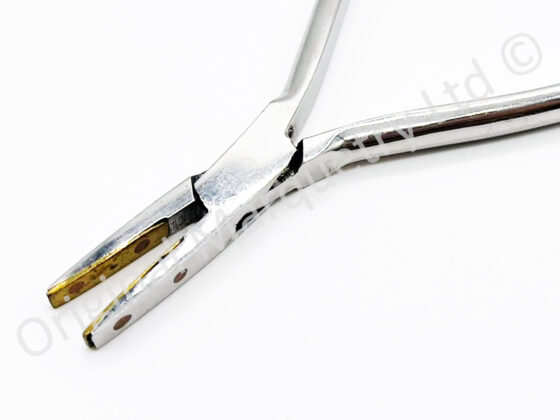 Flat Nose Pliers with Plain Brass Jaws - T248 - Image 3