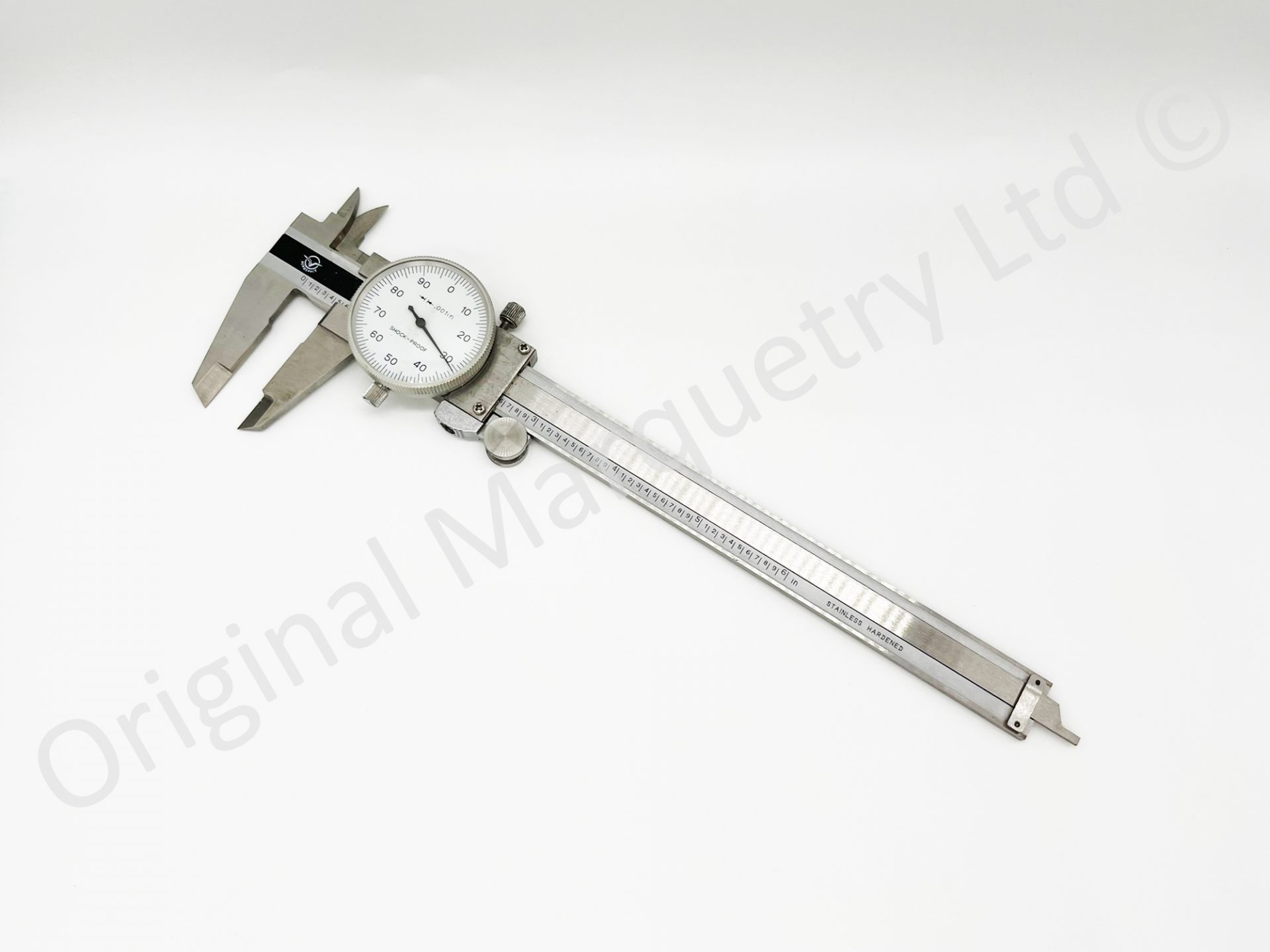Caliper dial clearance