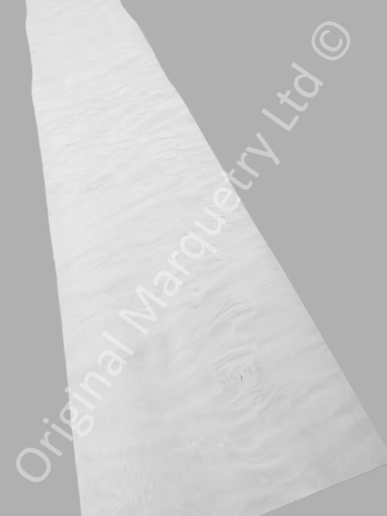 White Coloured Quilted Maple Wood Veneer