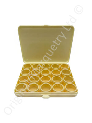 Plastic Storage Tray with 20 Round Pots - T183