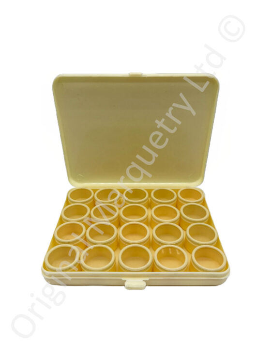 Plastic Storage Tray with 20 Round Pots - T183