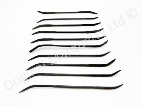 Coarse Cut Riffler Needle Files Set of 10 - T62 - Image 2