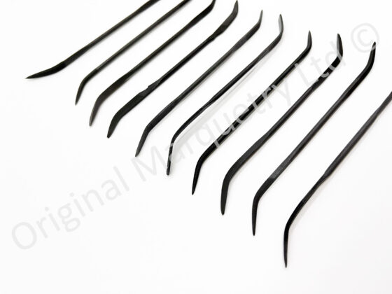 Coarse Cut Riffler Needle Files Set of 10 - T62