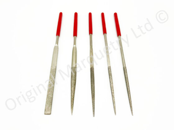 Miniature Diamond Needle Files Set of 5 - T70 - Image 2