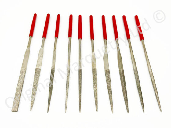 Miniature Diamond Needle Files Set of 10 - T70A - Image 2