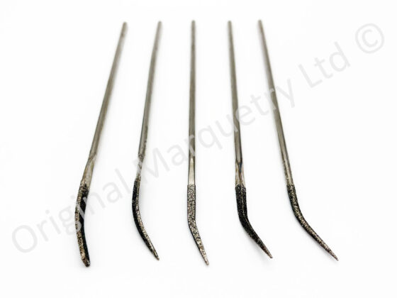 Diamond Coated Riffler Needle Files Set of 5 - T68