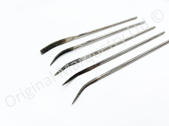 Diamond Coated Riffler Needle Files Set of 5 - T68 - Image 2