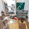 Marquetry Kits with Knife Set, Cutting Mat & Headband Magnifier
