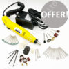 Rotacraft RC18 Variable Speed Rotary Tool Kit - Offer 3