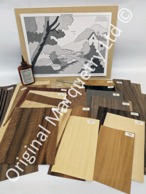Marquetry Kits, ideal for Beginners - The Countryside