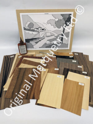 Marquetry Kits, ideal for Beginners - The River