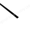 Black Flat Lines 6mm x 1.5mm x 100cm - Image 2