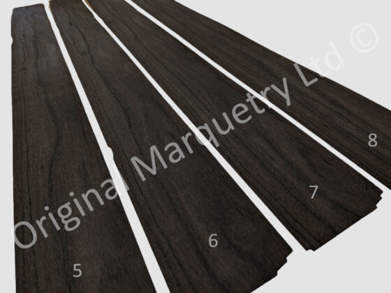 Ebony Wood Veneer Saw Cut 2.0mm - Image 2