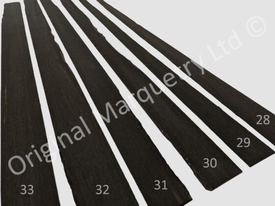 Ebony Wood Veneer Saw Cut 3.0mm