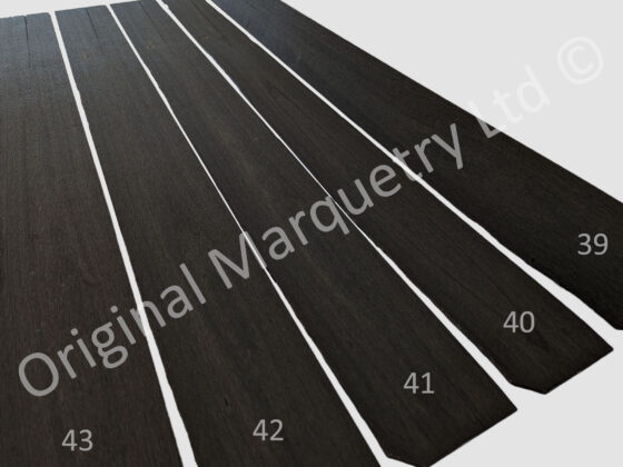 Ebony Wood Veneer Saw Cut 3.0mm