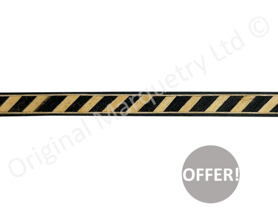 Rope Inlay Bandings 8mm x 0.7mm x 100cm - B77 - Off Cut Offer
