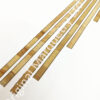 Satinwood Inlay Bandings with Black & White Line 22mm x 1mm x 100cm - Off Cut Offer 2 - Image 3