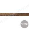 Walnut Feather Inlay Bandings 6mm x 1mm x 100cm - Off Cut Offer