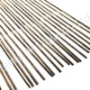 Walnut Feather Inlay Bandings with White Line 6mm x 1mm x 100cm - Off Cut Offer - Image 2