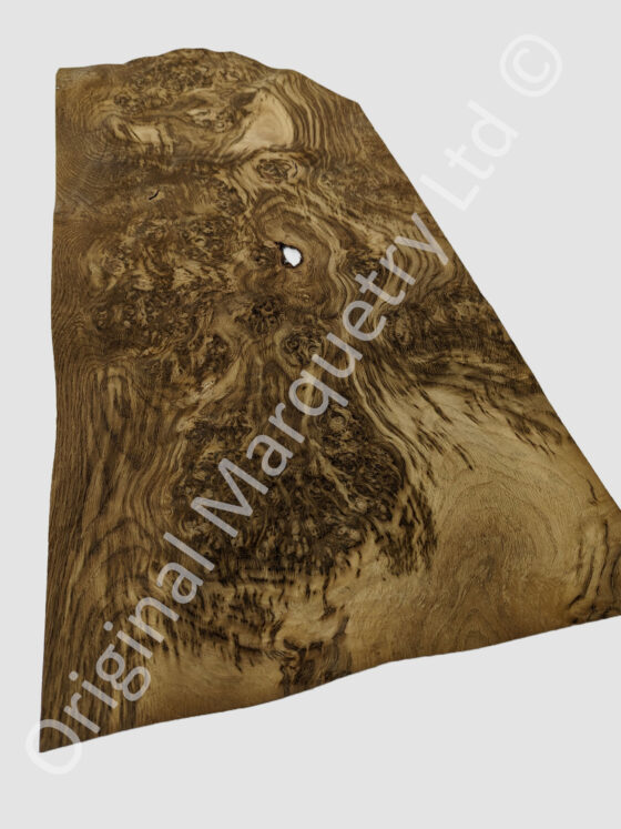 Brown Burr Oak Wood Veneer
