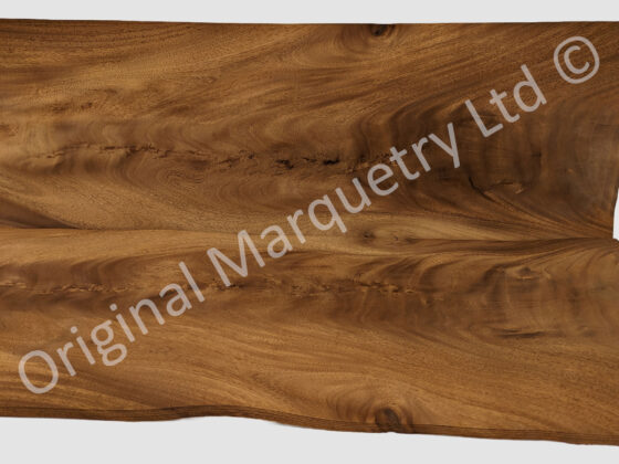 Mahogany Flame Curl Wood Veneer - Image 3