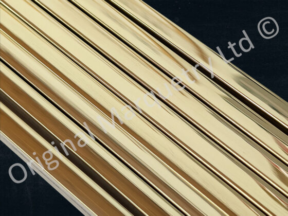 Brass Flat Bars & Strips - Mirror Finish