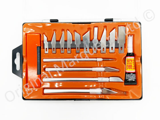 Deluxe 17 Piece Marquetry Hobby Craft Knife Set - T316